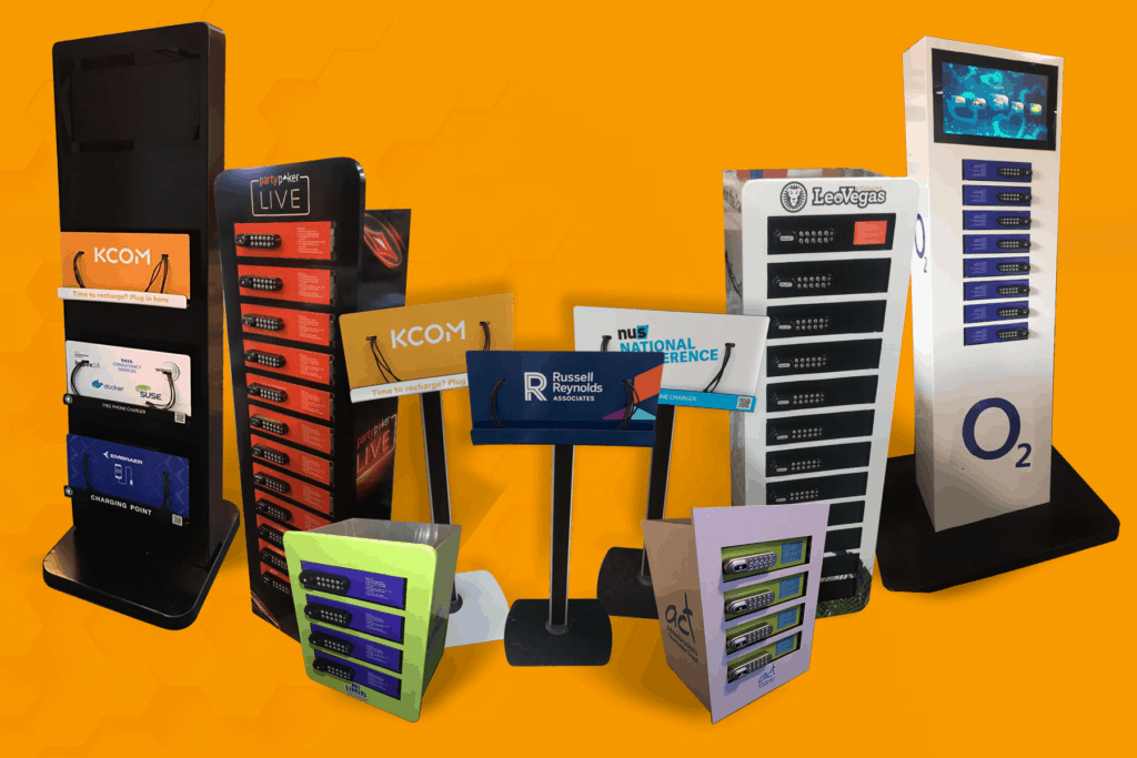 Chargezone europe mobile phone charging station